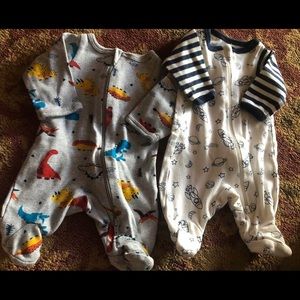 Two footed preemie sleepers - Preemie